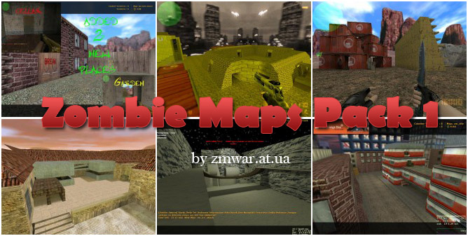 Zombie Maps Pack 1
